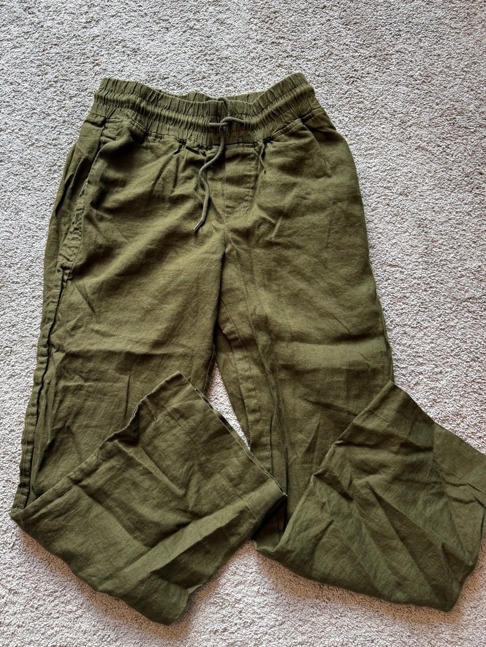 Quince 100% European Linen Wide Leg Pant